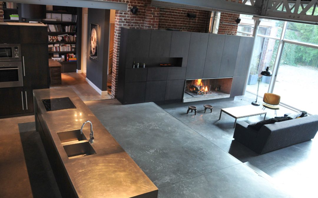 Conversion of a former foundry into a loft in Marcq-en-Barœul (59), France